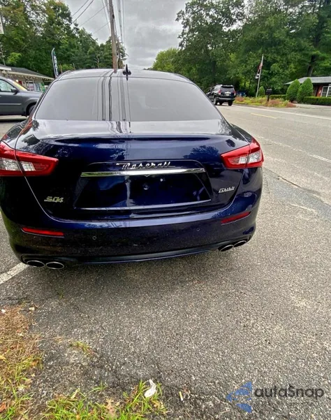 2018 Maserati Ghibli S z USA, uszkodzony, nr VIN ZAM57YTL2J1270859